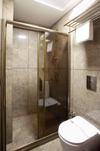 Koupelna v ubytování Bablin Butik Otel