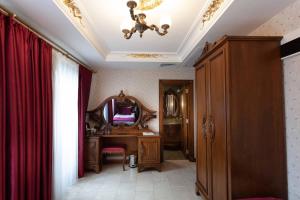 TV a/nebo společenská místnost v ubytování Bablin Butik Otel