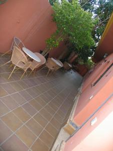 Balkón nebo terasa v ubytování Hostal Noli