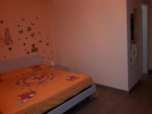 Postel nebo postele na pokoji v ubytování b&b L'Aquila del Parco