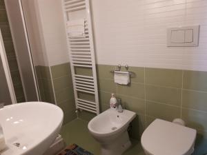 Koupelna v ubytování b&b L'Aquila del Parco
