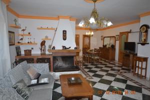 Posezení v ubytování Villa Rural Paquete