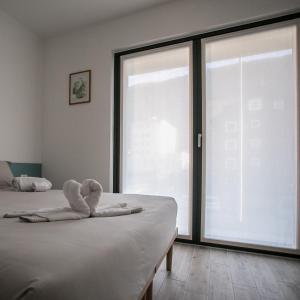 Postel nebo postele na pokoji v ubytování B & B Il sorriso