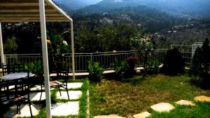 Nespecifikovaný výhled na hory nebo výhled na hory při pohledu z apartmánu