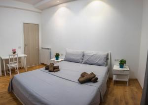 Postel nebo postele na pokoji v ubytování CASAMINA