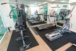 Γυμναστήριο ή/και όργανα γυμναστικής στο HOC4 @Play Condo MAYA Nimmand Road Cozy & Relax