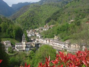 Pohľad z vtáčej perspektívy na ubytovanie La Casetta dei Cuori
