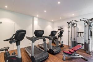 Fitness centrum a/nebo fitness zařízení v ubytování Citadines Arnulfpark Munich