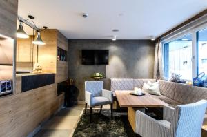 Kuchyň nebo kuchyňský kout v ubytování Hotel Garni Funtana