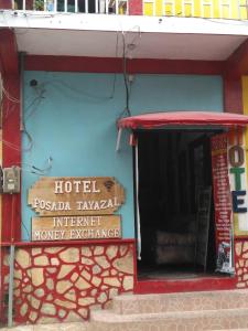 Majutusasutuse Hotel Posada Tayazal fassaad või sissepääs