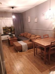 Χώρος καθιστικού στο Hotel Velsen