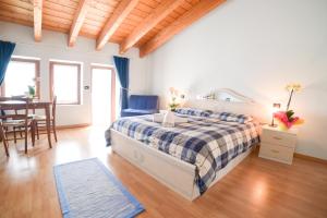 Postel nebo postele na pokoji v ubytování Agriturismo la Preara