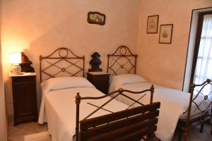 Krevet ili kreveti u jedinici u okviru objekta Agriturismo La Ca 'd Majin