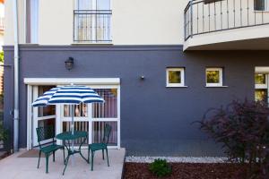 Balkón alebo terasa v ubytovaní Csenge Villa