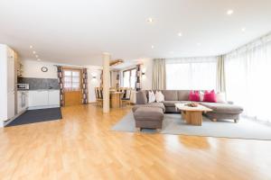 Kuchyňa alebo kuchynka v ubytovaní Art-Apartments Kartnaller superior