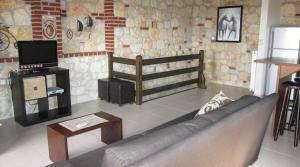 Posezení v ubytování Psakoudia Villas