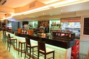Lounge nebo bar v ubytování Hostal Macami