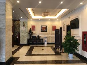 Area lobi atau resepsionis di LakeSide 2 Hotel Nam Định