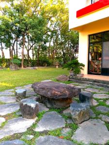 Jardí fora de Meinong Yun Shanju Homestay