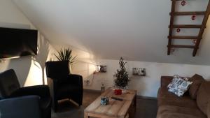 Posezení v ubytování Ferienhaus Aloisia