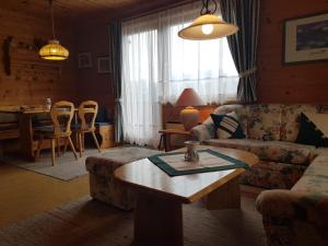 Istumisnurk majutusasutuses Ferienwohnung Arina