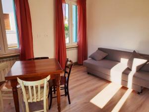 Posezení v ubytování Casa Rafut