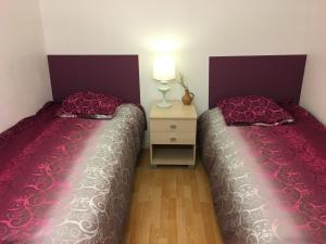 Voodi või voodid majutusasutuse Padborg Hotel toas