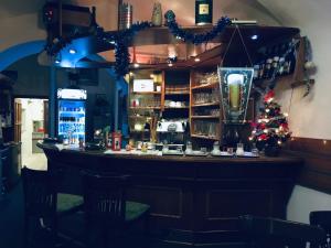 Lounge nebo bar v ubytování Penzion u modrého zvonku