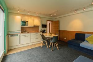Η κουζίνα ή μικρή κουζίνα στο Ibex Lodge