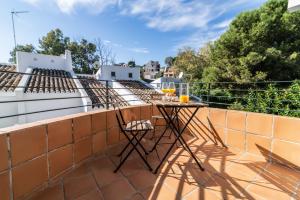 Balkon lub taras w obiekcie Pueblo Doña Pepa