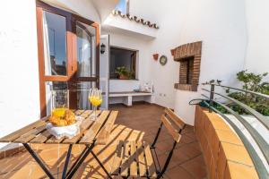 Balkon lub taras w obiekcie Pueblo Doña Pepa