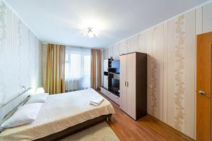 Кровать или кровати в номере Апартаменты «Albergo»
