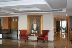 Khu vực ghế ngồi tại The Secure Inn Hotel Muscat