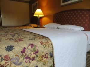 Postel nebo postele na pokoji v ubytování Portland Inn