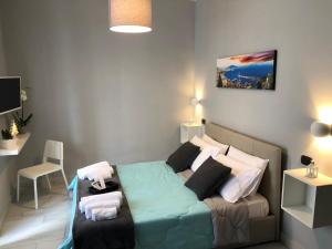 TV a/nebo společenská místnost v ubytování B&B Belvedere Partenopeo