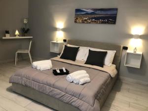 Postel nebo postele na pokoji v ubytování B&B Belvedere Partenopeo