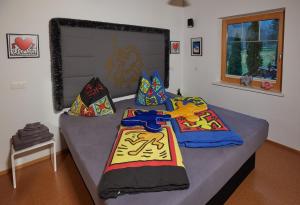Postel nebo postele na pokoji v ubytování Zillertal Residenz