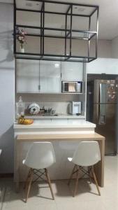 Una cocina o kitchenette en Apartamento no Campeche