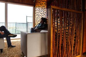 Posezení v ubytování Hotel Aliwen