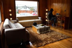 Posezení v ubytování Hotel Aliwen