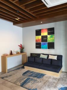 Posezení v ubytování Qlio Hotel