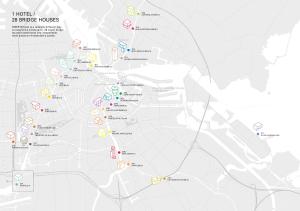a map of singapore houses at SWEETS - Theophile de Bockbrug in Amsterdam +10 photos
