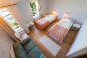 Postel nebo postele na pokoji v ubytování Brudhäll Hotel & Restaurant