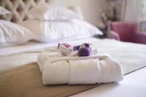 Кровать или кровати в номере Villa Princess Captislava