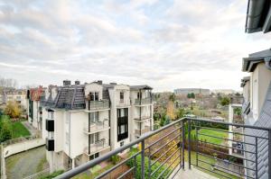 Budynek, w którym mieści się apartament
