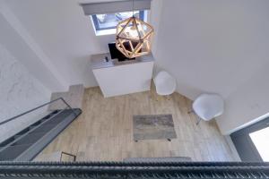 Posteľ alebo postele v izbe v ubytovaní athensotel
