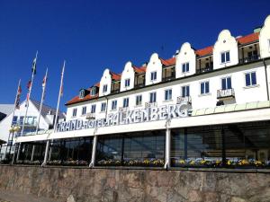 Byggingin sem hótelið er í
