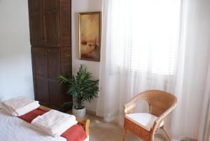 Postel nebo postele na pokoji v ubytování Apricot House