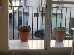 Balkón alebo terasa v ubytovaní Apartamento wifi plaza del caballo