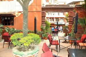 Restoran või mõni muu söögikoht majutusasutuses Tibet Guest House